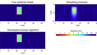 シャープな境界を決定するインバージョンアルゴリズム (Ishizu et al., 2025, Geophysics) featured image